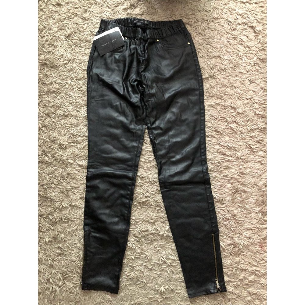 Faux Leather Pants S